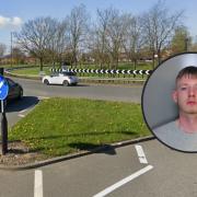 Ben Coe fled police who spotted him driving at speed leaving Shiney Row roundabout