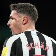 Newcastle United defender Fabian Schar