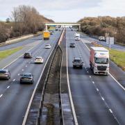 An image of the A1(M).