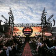 Take That perform at Middlesbrough's Riverside Stadium in 2019. The band has announced a new date at the venue for summer 2024 on a UK-wide tour.