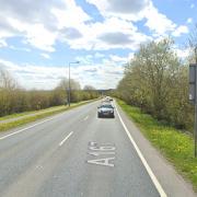 The A167 in Ferryhill.