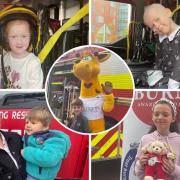 On Wednesday (October 11), Tyne and Wear Fire and Rescue Service (TWFRS) paid a special visit to the Great North Children’s Hospital in Newcastle