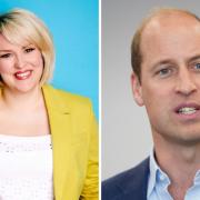 Sara Davies and Prince William