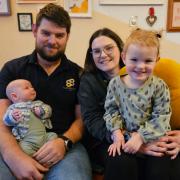 As Wolviston partners Laura and Arron Gardiner looked to the birth of their second child, they hadn’t planned on a middle name