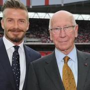 David Beckham has paid tribute to Sir Bobby Charlton