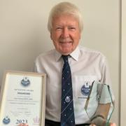 Boys and girls clubs' stalwart in Co Durham, ex-police officer Alan Watson, presented with various awards and accolades recently for his voluntary work over more than half-a-century