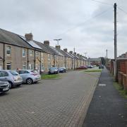 Maple Street in Ashington, Northumberland where the boy was attacked.
