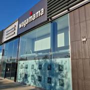 Wagamama has announced it will be opening its new store on December 4 at Teesside Park after signs went up two weeks ago Credit: MICHAEL ROBINSON