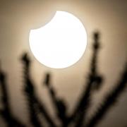File photo: Solar eclipse.