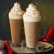 Costa Coffee's Christmas menu is launching later this week