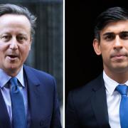 David Cameron and Rishi Sunak