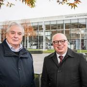 Cllrs Bob Cook and Nigel Cooke by Stockton Council