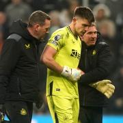 Nick Pope will be sidelined for around four months after dislocating his shoulder