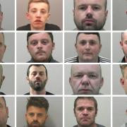 Sixteen of the 20 people jailed for organised crime involvement