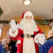 Santa took a ride on County Durham's answer to the Polar Express this week with thousands of families enjoying the special festive trip.
