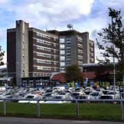 File photo: Car park at University Hospital North Tees.