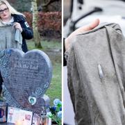 Zoey McGill is planning to use her son Jack Woodley’s knife-torn clothing to show how easy it is to suffer a fatal stab wound