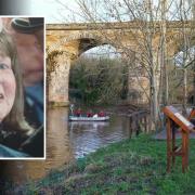 Specialist divers have been brought in to aid to the search for missing pensioner Gloria Clarke, inset, thought to have entered the River Tees in Yarm.