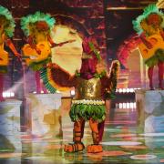 Find out who Chicken Caesar was on The Masked Singer.