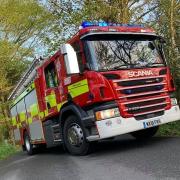 North Yorkshire Fire and Rescue Service said it was called to Boroughbridge Road in Bridge Hewick near Ripon at around 7pm last night (Saturday, May 25)