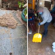 Sewage in homes and gardens in Bowland Way, Rawcliffe