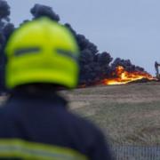 Firefighters have confirmed a fire which burned for three days at a Seaton Meadows landfill site in Hartlepool has been put out Credit: TERRY BLACKBURN