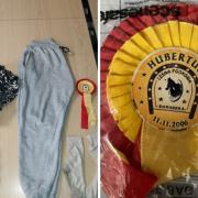 Clothing found by police.