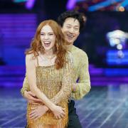 Carlos Gu and Angela Scanlon danced together in the latest Strictly series