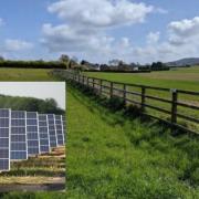 A solar farm will be bult in this field
