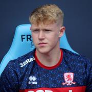 Josh Coburn was forced to miss Middlesbrough's defeat to Bristol City
