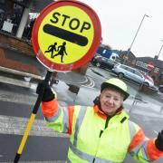 One of the North East’s longest serving lollipop ladies is retiring after more than two decades of keeping Middlesbrough children safe Credit: MIDDLESBROUGH COUNCIL