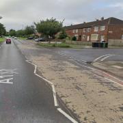 One person has been taken to hospital with a head injury following a crash on the A171 Cargo Fleet Lane in Middlesbrough Credit: GOOGLE