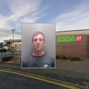 Darren Robson, jailed for 16 months for dangerous driving police pursuit, while under the influence of drugs, from Asda car park in Stanley