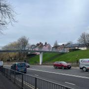 The Leazes Footbridge in Durham City which is set for demolition.