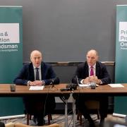 Adrian Usher and Richard Tucker from the Prisons & Probation Ombudsman