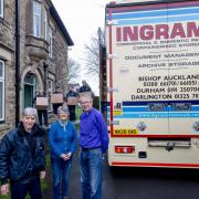 During the move of Reverend Butler, movers from Bishop Auckland-based firm Ingram’s were seen at the property lifting boxes into a truck and loading all of the Reverend's possessions into a truck