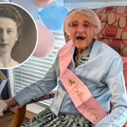 Solange Johns on her 100th birthday