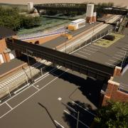 CGI of how Eaglescliffe Station will look.
