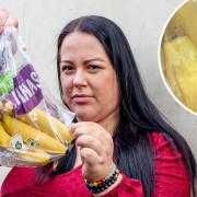 Jodie Johnstone was shocked to discover a live cockroach in a pack of bananas she bought at her local Aldi in Bishop Auckland.