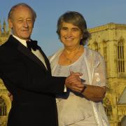 Surgeon David Hopton, left, pictured with his wife Janet in 2006 – the year she was Lord Mayor of York