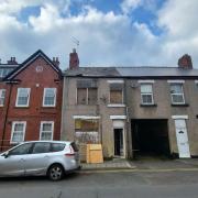 The terraced property on Borough Road in Darlington has been described as an 