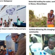 Some of the international projects benefiting from donations by the Rotary Club of Durham