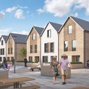 CGI image of the new development in Seaham.