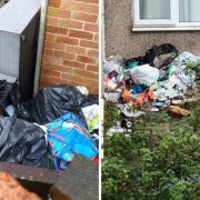 Two Spennymoor residents have been prosecuted and fined after failing to remove waste from their properties on South Street and Craddock Street