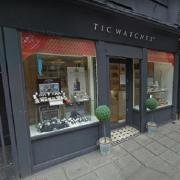 The former TIC Watches premises in Post House Wynd, Darlington, which was subject of a trading standards-led raid over the suspected sale of counterfeit watches, in May 2021