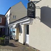 The Priory Bistro is tucked in a little courtyard off Chaloner Street in Guisborough