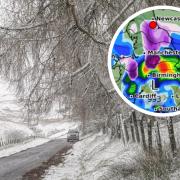 According to forecasters WX Charts, snow will start to fall on April 3 and continue into April 4 from Northumberland right down towards North Yorkshire, including County Durham, Darlington and Teesside