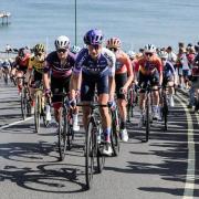 Riders take on Saltburn Bank at last year's National Road Race