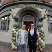 Daniel Middleton Manager of Drinks and Dylan Scott manager of the new The Corner House pub.