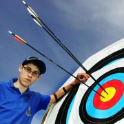 15 year old Matthew Mason of Durham is the Durham and Northumbria U18 novice Archery Champion for 2009. Picture: SARAH NICHOLSON